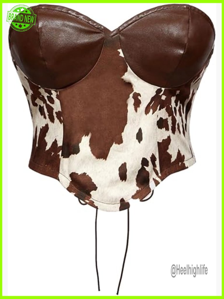 Sleeveless Crop Top, Cowgirl Outfit For Concert